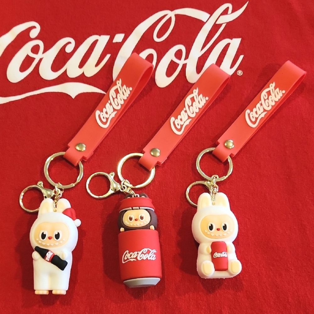Coca-Cola Lafufu Keychains